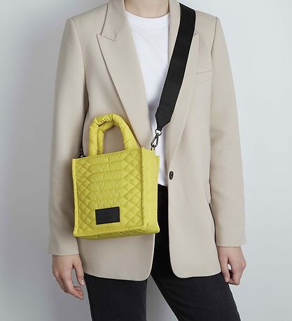 Markberg Taske - VikaMBG Mini Bag Snake Quilt - Electric Yellow Markberg Taske - VikaMBG Mini Bag Snake Quilt - Electric Yellow