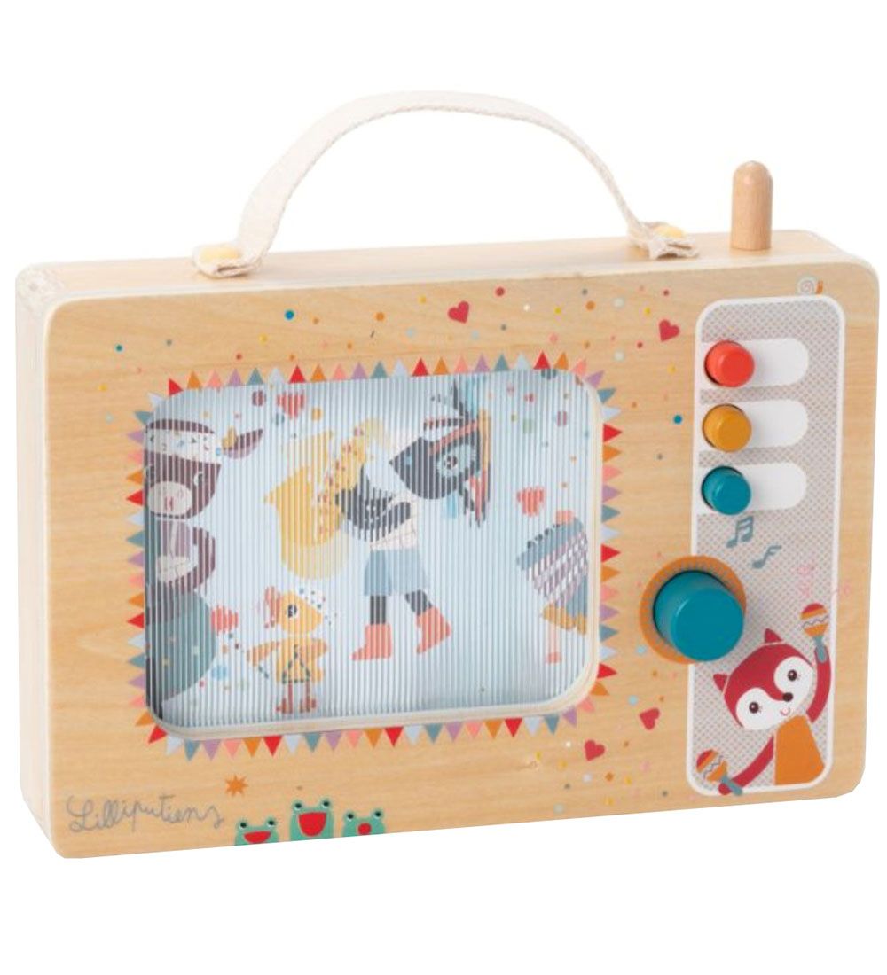 Lilliputiens Musikbox - My First animiert Music Box - Lilliputiens - One Size - Motorikspielzeug