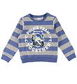 Name It Sweatshirt - NmmDes Playmobil - Bijou Blue/Gråmeleret m.