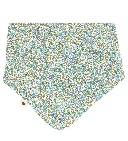 BIBS X Liberty Teething Bib - Bandana - Flowers - Ivory