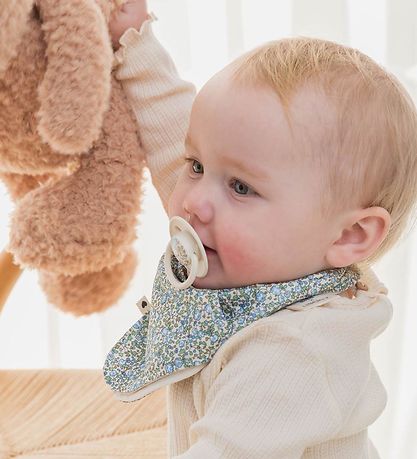 BIBS X Liberty De Lux Sutter - 2-pak - Rund - Eloise/Baby Blue M BIBS X Liberty De Lux Sutter - 2-pak - Rund - Eloise/Baby Blue M