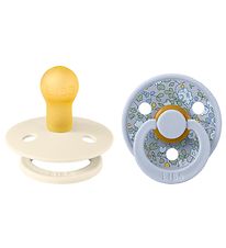 BIBS X Liberty Colour Sutter - 2-pak - Str. 1 - Rund - Eloise/Du BIBS X Liberty Colour Sutter - 2-pak - Str. 1 - Rund - Eloise/Du