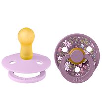 BIBS X Liberty Colour Sutter - 2-pak - Str. 2 - Rund - Chamomile BIBS X Liberty Colour Sutter - 2-pak - Str. 2 - Rund - Chamomile