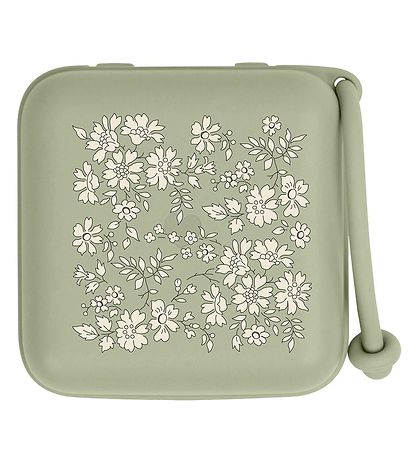 BIBS X Liberty Sutteboks - 7x5 cm - Sage