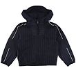 Emporio Armani Anorak - Navy/Hvidstribet m. Tekst Emporio Armani Anorak - Navy/Hvidstribet m. Tekst