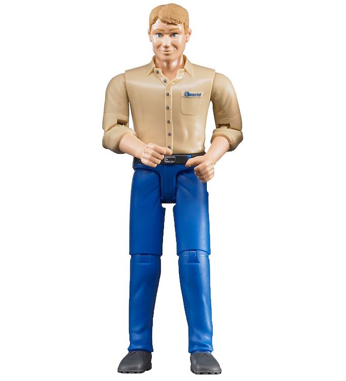 Bruder Figur - bworld - Mand m. Blå Bukser - 60006
