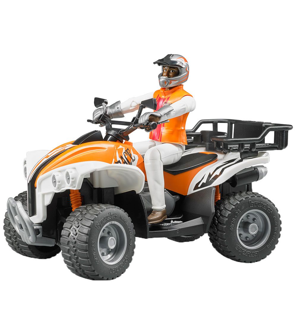 Bruder Abbildung m. ATV - bworld - 63000 - Bruder - One Size - Spielzeugfiguren