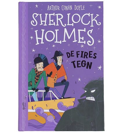 Gads Forlag Bog - Sherlock Holmes - De Fires Tegn - Dansk Gads Forlag Bog - Sherlock Holmes - De Fires Tegn - Dansk
