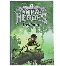 Gads Forlag Bog - Animal Heroes - Gekkoøje - Dansk Gads Forlag Bog - Animal Heroes - Gekkoøje - Dansk