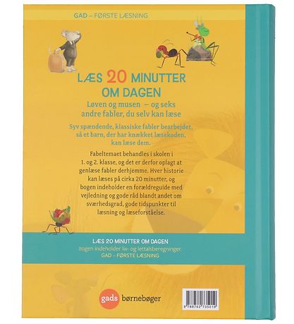 Gads Forlag Book - Read 20 Minutes a Day - Danish