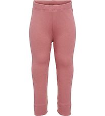 Hummel Leggings - hmlRene Tights - Rib - Mesa Rose Hummel Leggings - hmlRene Tights - Rib - Mesa Rose