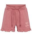 Hummel Shorts - hmlTalya Ruffle - Mesa Rose Hummel Shorts - hmlTalya Ruffle - Mesa Rose