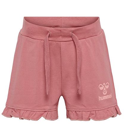 Hummel Shorts - hmlTalya Ruffle - Mesa Rose Hummel Shorts - hmlTalya Ruffle - Mesa Rose