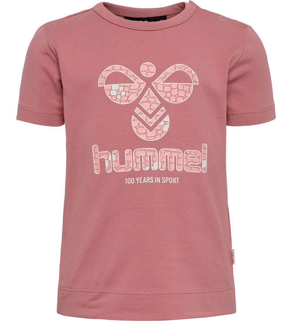 Hummel T-Shirt - hmlTalya - Mesa Rose - Hummel - 68 - T-Shirts