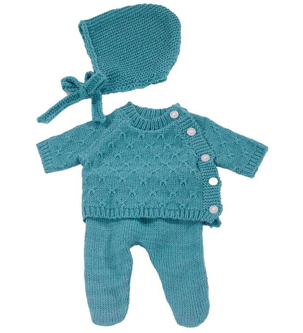 Götz Puppenkleidung - 30-33 cm - Stickat-Set - Götz - One Size - Puppenkleidung