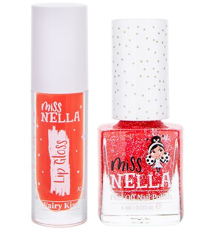 Miss Nella Lip Gloss & Neglelak - Fairy Kiss Miss Nella Lip Gloss & Neglelak - Fairy Kiss