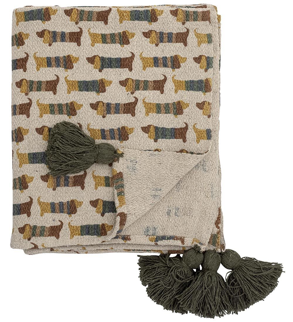 Bloomingville Decke - 160x130 cm - Charlie - Bloomingville - One Size - Decken