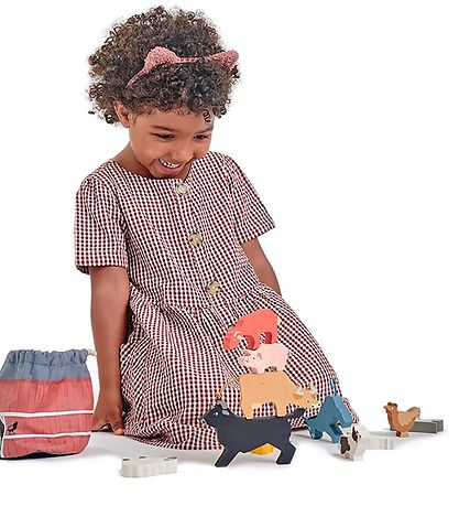 Tender Leaf Trælegetøj - Stabledyr - 13 Dele - Gården