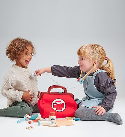 Tender Leaf Trælegetøj - Lægetaske - 16 Dele