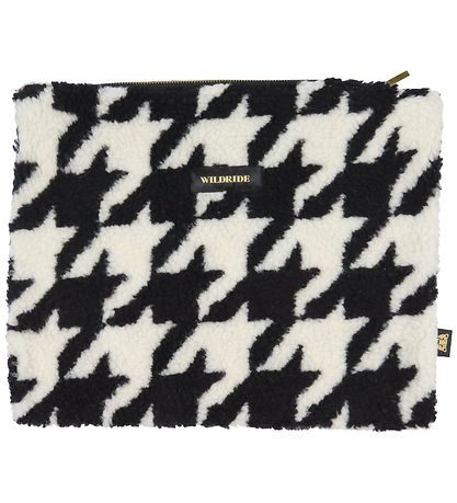 Wildride Bag - Pouch - 35x27 cm. - Teddy Houndstooth Wildride Bag - Pouch - 35x27 cm. - Teddy Houndstooth