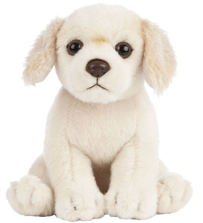 Living Nature Bamse - 17x7 cm - Golden Retriever Hvalp - Beige