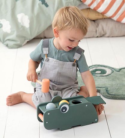 Done By Deer Hammerbræt - Træ - Croco Green Done By Deer Hammerbræt - Træ - Croco Green