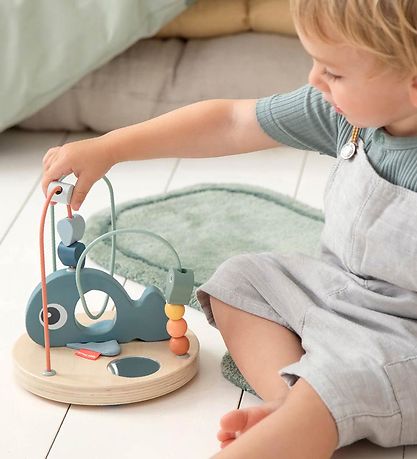 Done By Deer Kugleramme - Træ - Wally Blue