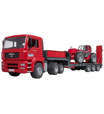 Bruder Lastbil - MAN TGA m. Manitou Teleskoplæsser - 02774