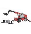 Bruder Arbejdsmaskine - Manitou MRT 2150 Teleskoplæsser - 02129 Bruder Arbejdsmaskine - Manitou MRT 2150 Teleskoplæsser - 02129