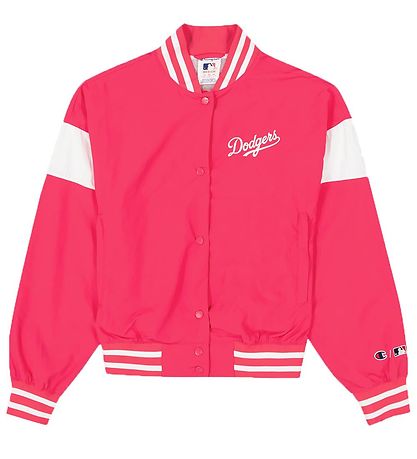 Champion Fashion Bomberjakke - Pink m. Hvid Champion Fashion Bomberjakke - Pink m. Hvid