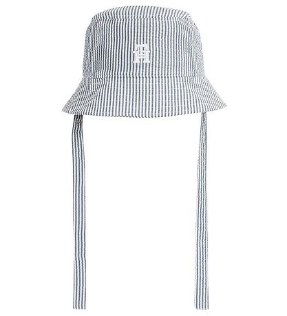 Tommy Hilfiger Bucket Hat - Tommy Pop - Coastal Blue Stripe Tommy Hilfiger Bucket Hat - Tommy Pop - Coastal Blue Stripe