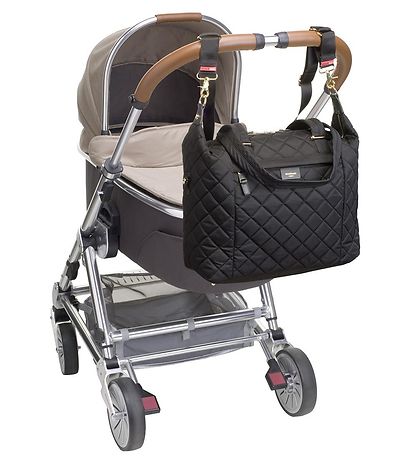 Storksak Pusletaske - Stevie Quilt - Sort Storksak Pusletaske - Stevie Quilt - Sort