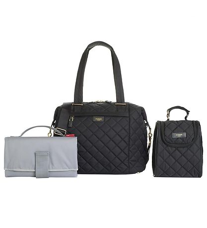 Storksak Pusletaske - Stevie Quilt - Sort Storksak Pusletaske - Stevie Quilt - Sort