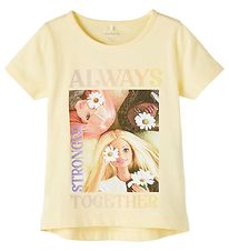 Name It T-shirt - NmfAbeline Barbie - Double Cream Name It T-shirt - NmfAbeline Barbie - Double Cream