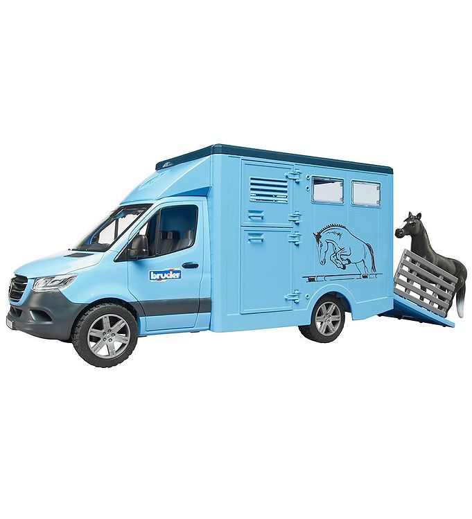 Bruder Bil - Mercedes Benz Sprinter Dyretransport... - 02674