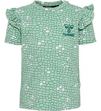 Hummel T-shirt - hmlZanzi - Silt Green Hummel T-shirt - hmlZanzi - Silt Green