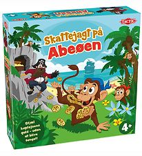 TACTIC Brætspil - Skattejagt På Abeøen - Dansk TACTIC Brætspil - Skattejagt På Abeøen - Dansk