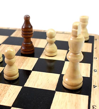 TACTIC Brætspil - Skak - Collection Classique - Træ TACTIC Brætspil - Skak - Collection Classique - Træ