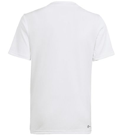 adidas Performance T-Shirt - U TR-ES Logo T - Hvid/Sort adidas Performance T-Shirt - U TR-ES Logo T - Hvid/Sort