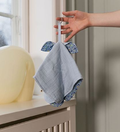 BIBS X Liberty Comfort Blanket - 40x40 cm - Kangaroo - Chamomile