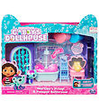 Gabby's Dollhouse Sæt - 8 Dele - Mercat Primp & Pamper Bathroom