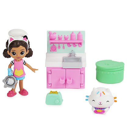 Gabby's Dollhouse Set - 4 Parts - Gabby's Lunch & Munch