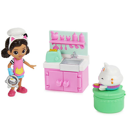 Gabby's Dollhouse Set - 4 Parts - Gabby's Lunch & Munch