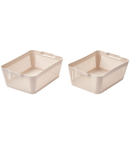 Liewood Kurv - 2-pak - Large - 39x26x14 cm - Sandy Liewood Kurv - 2-pak - Large - 39x26x14 cm - Sandy