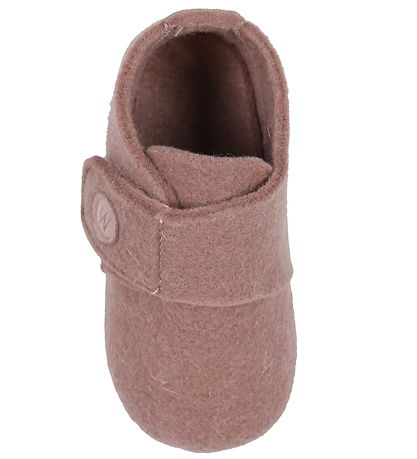 Wheat Hjemmesko - Uld - Marlin Felt - Dusty Rouge