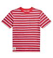 Polo Ralph Lauren T-shirt - Key West - Rødstribet Polo Ralph Lauren T-shirt - Key West - Rødstribet