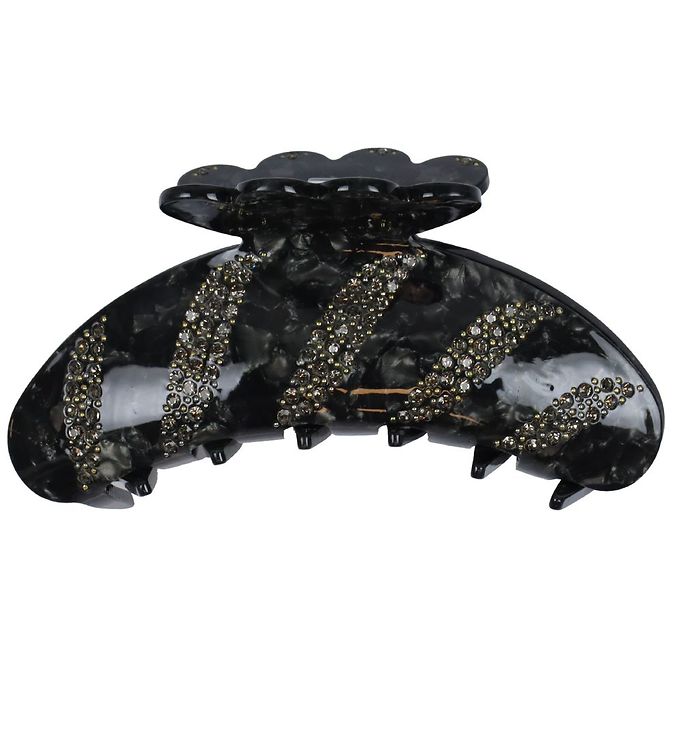 By Stær Hårklemme - Agnes - Simili - 11,5x5 cm - Koksgrå