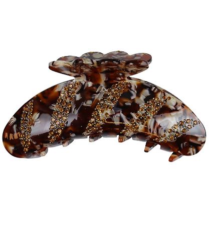 By Stær Hårklemme - Agnes - Simili - 11,5x5 cm - Brun Meleret By Stær Hårklemme - Agnes - Simili - 11,5x5 cm - Brun Meleret