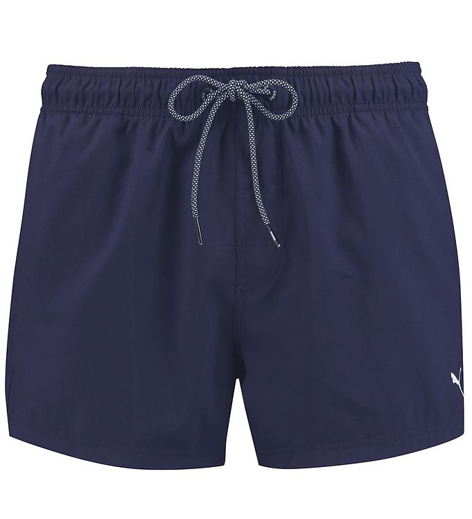 Puma Badebukser Short Length Swim Shorts Marineblå polyester X-Small Herre