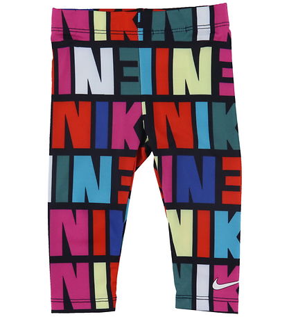 Nike Bodysæt - Leggings/Body k/æ - Obsidian